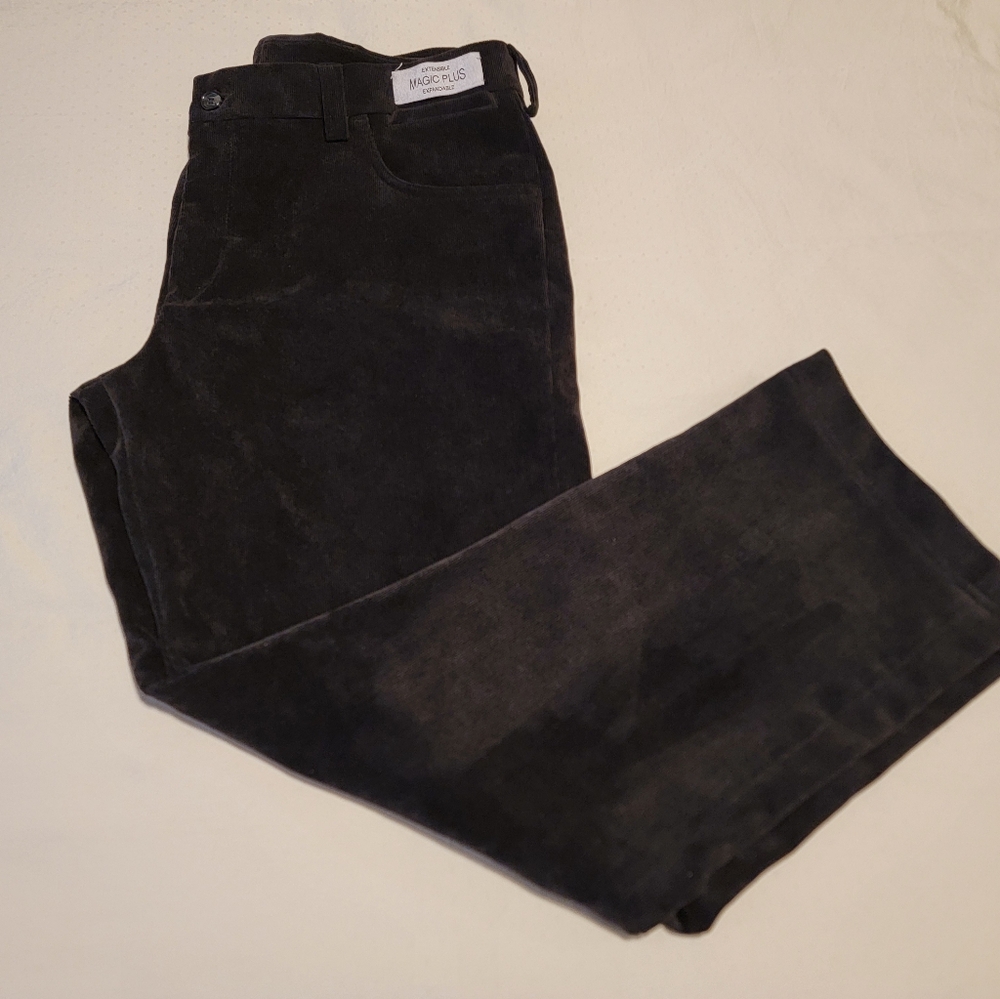 Men's Black Corduroy Pant Size36